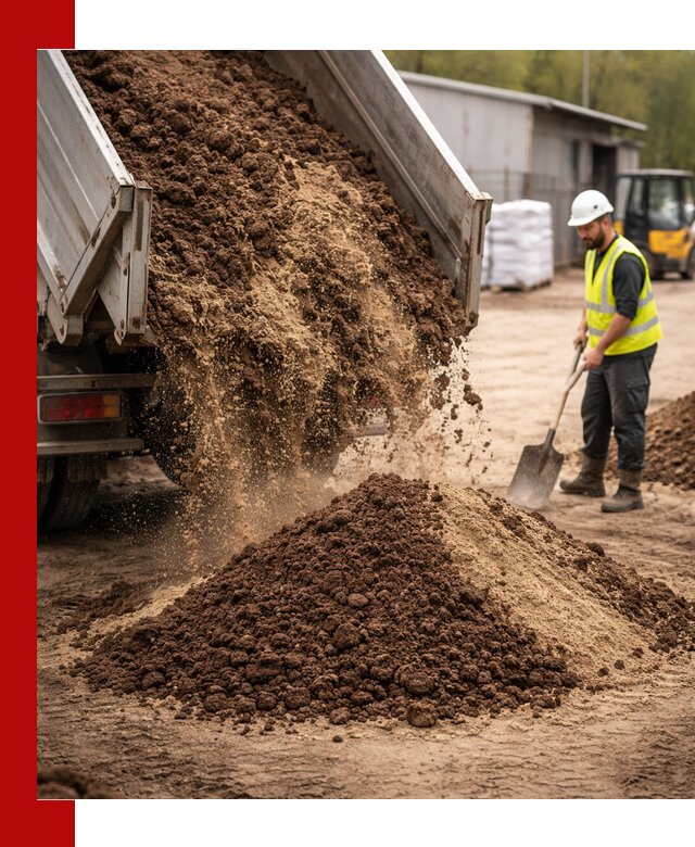 Доставка торфо-песчаной смеси в Новоуральске для строительства и озеленения