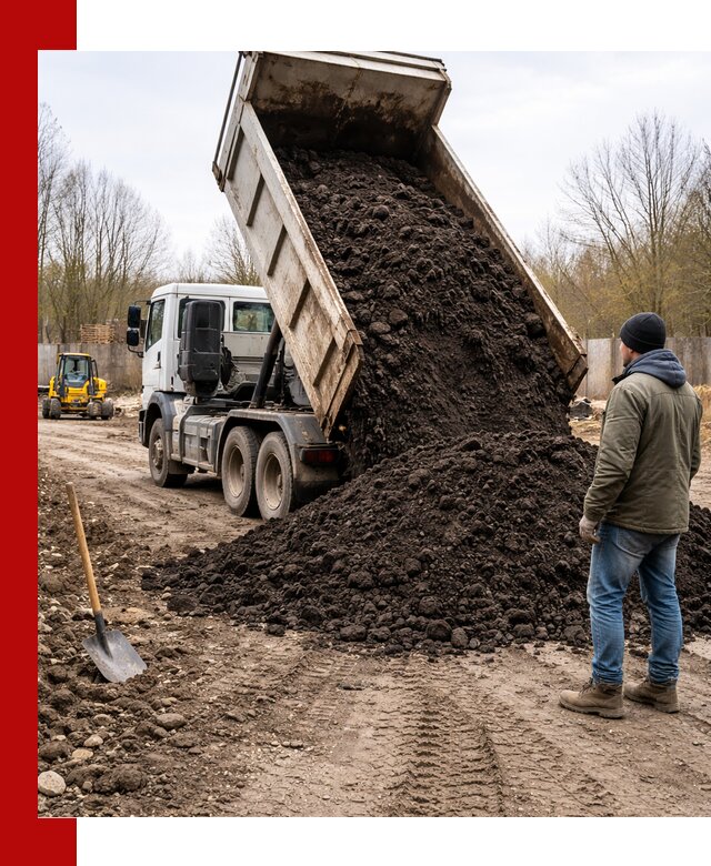 Доставка чернозема навалом в Новоуральске быстро и выгодно