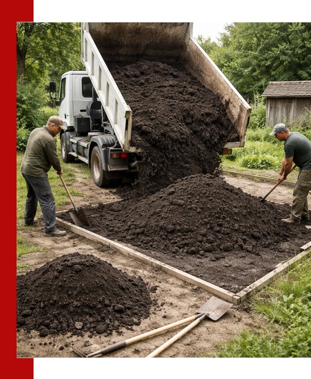 Купить чистый чернозем для огорода с доставкой в Новоуральске