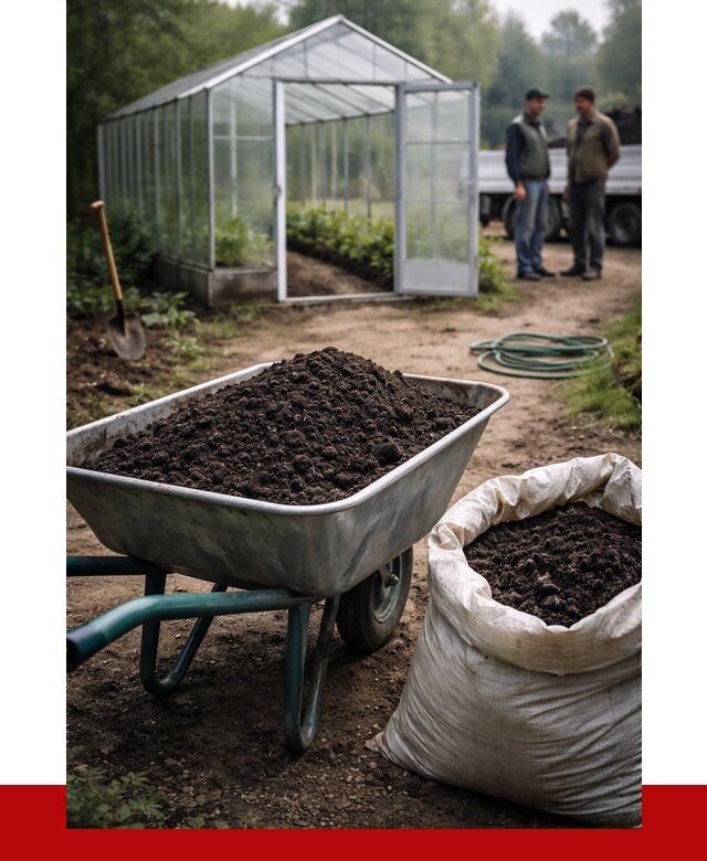 Чернозем для теплицы в Новоуральске с доставкой от 1531 р. | ПРОНЕРУДНву