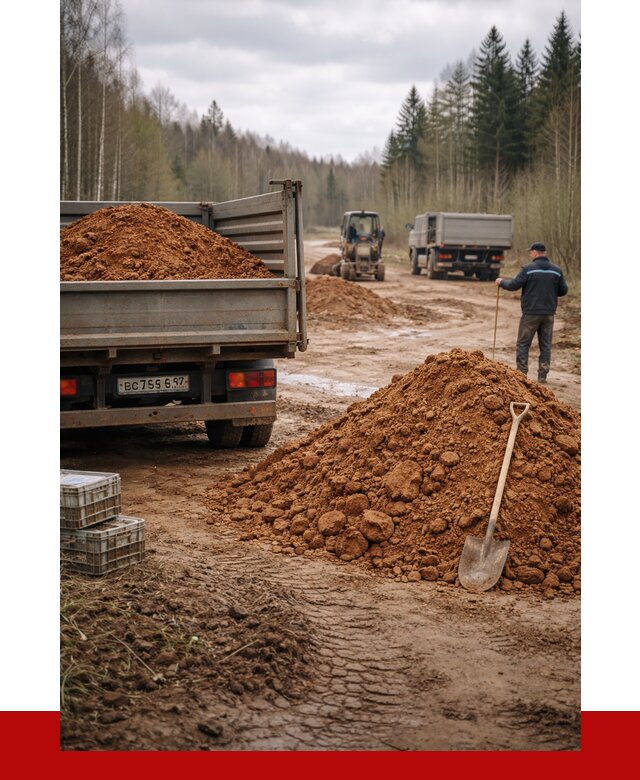 Глина и суглинки в Новоуральске от 4594 р. за куб | ПРОНЕРУДНву