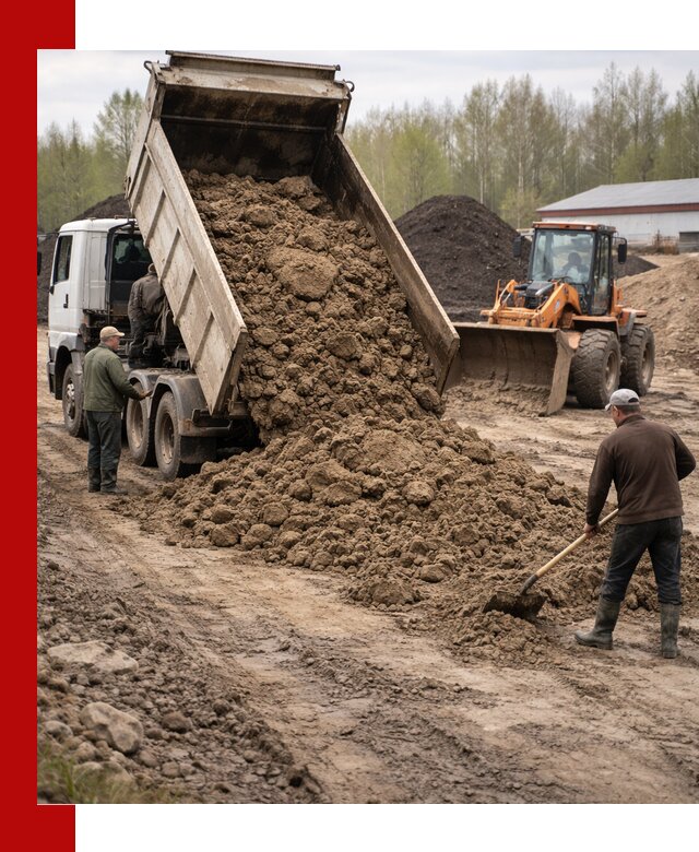 Доставка глин и суглинков в Новоуральске оптом и вкрай