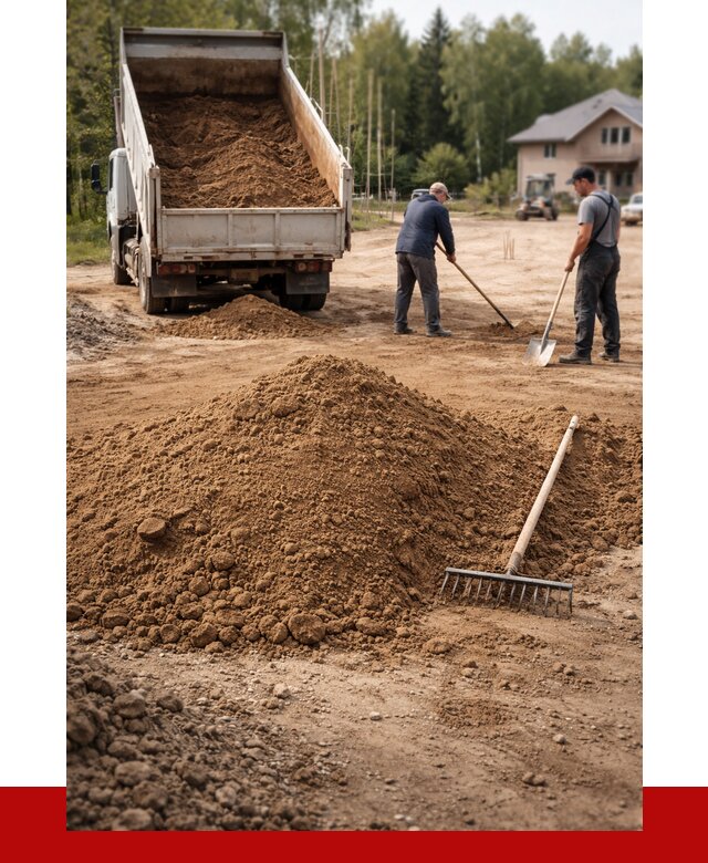 Суглинок для планировки в Новоуральске с доставкой от 4287 р. | ПРОНЕРУДНву