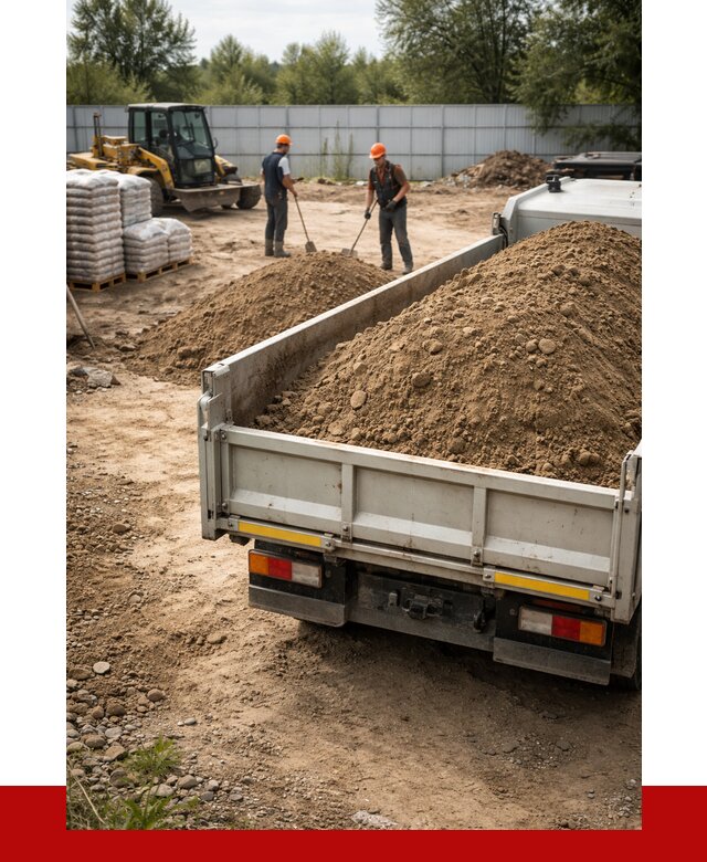 Супесь с доставкой в Новоуральске от 2501 р. за куб | ПРОНЕРУДНву
