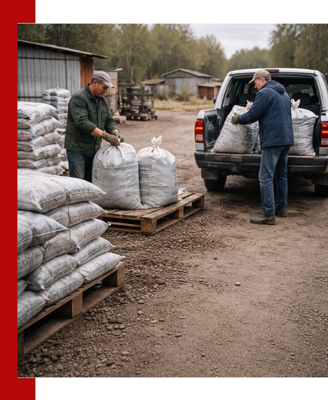 Купить конский навоз в мешках с доставкой в Новоуральске