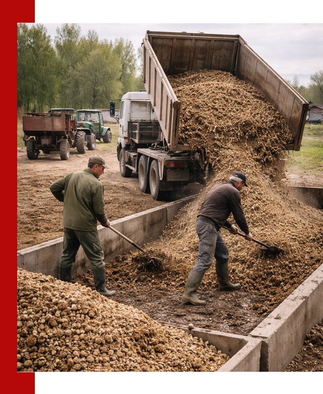 Куриный помет с доставкой в Новоуральске оптом и в розницу