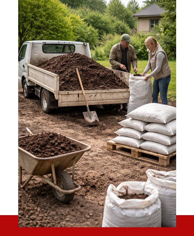 Перегной в мешках с доставкой в Новоуральске от 2246 р. | ПРОНЕРУДНву