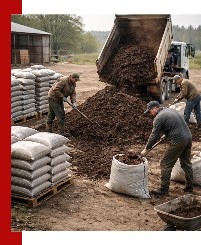 Доставка компоста оптом и в розницу в Новоуральске