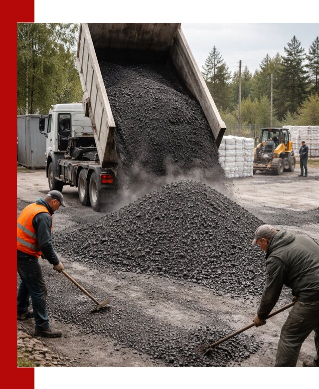Доставка и продажа асфальтного гранулята в Новоуральске