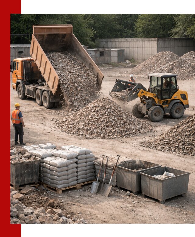 Вторичные материалы для отсыпки в Новоуральске — поставка и доставка