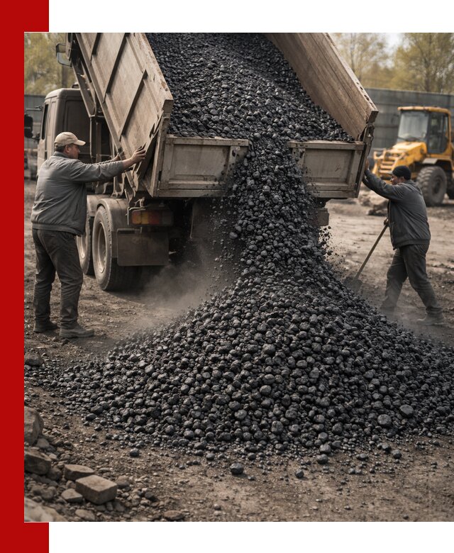 Доставка угля семечка самосвалами в Новоуральске