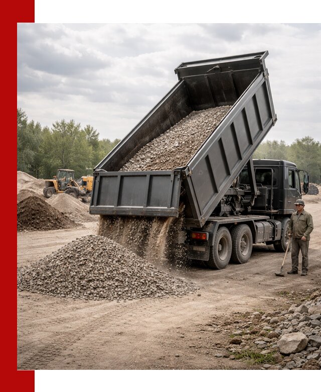 Доставка самосвалом 30 м3 по выгодным ценам в Новоуральске