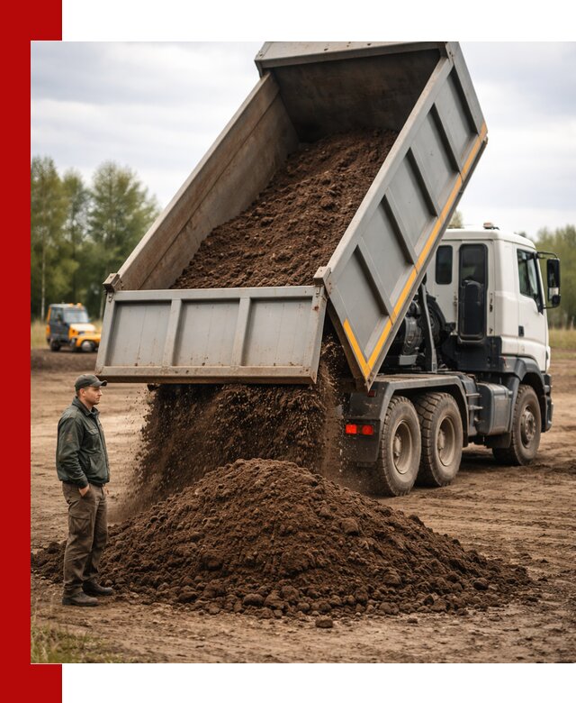 Аренда самосвала с водителем в Новоуральске для сыпучих грузов и навоза