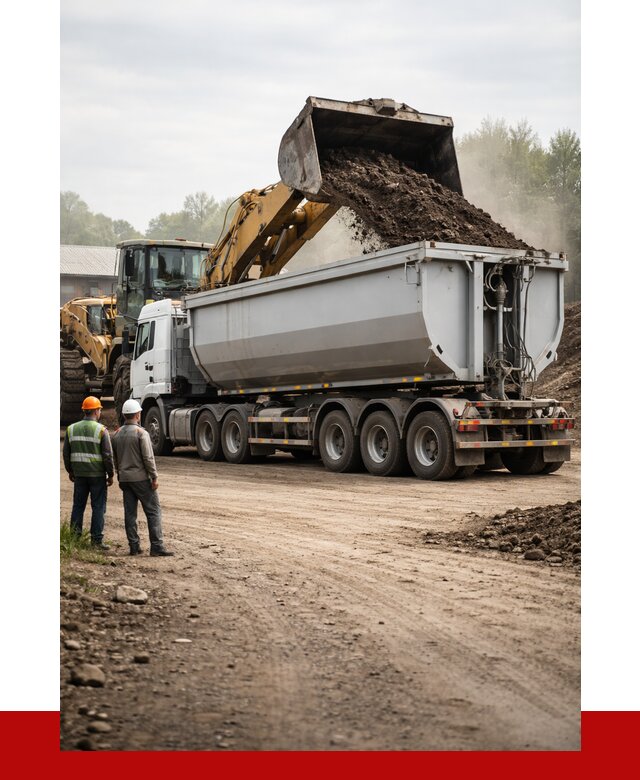 Аренда Тонар 40 тонн в Новоуральске от 6635 руб. в сутки | ПРОНЕРУДНву