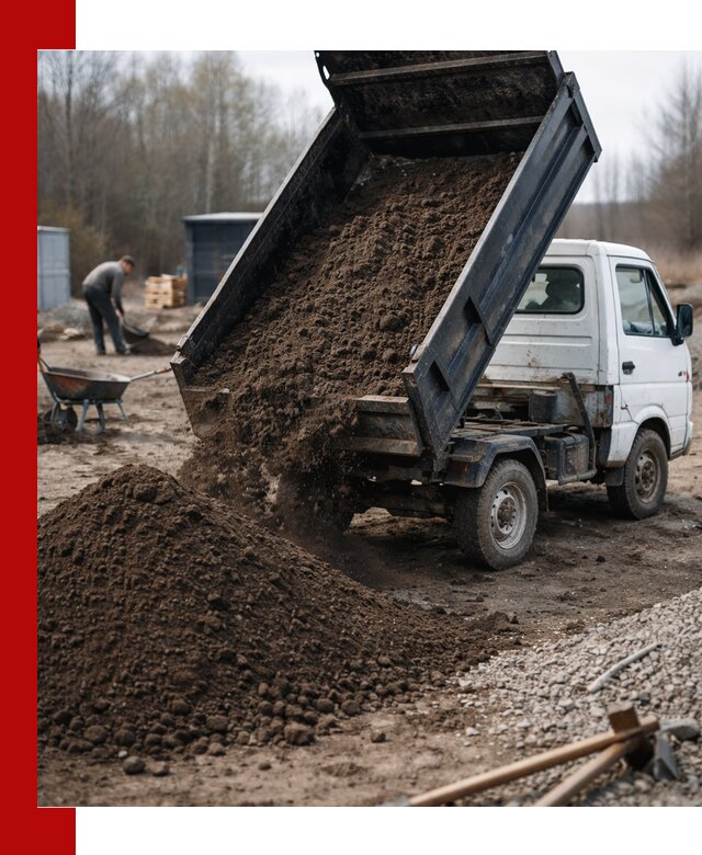 Аренда минисамосвала в Новоуральске для доставки сыпучих материалов