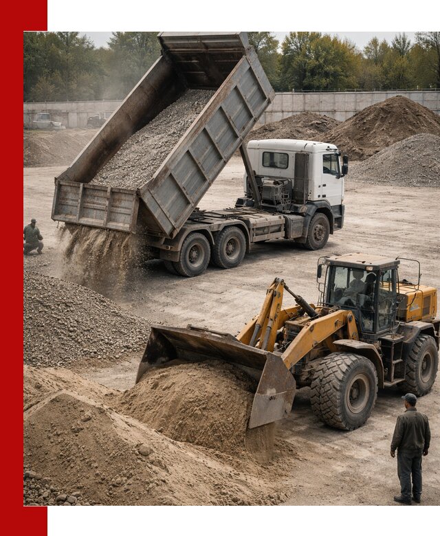 Перевозка сыпучих грузов самосвалами и бортовыми в Новоуральске