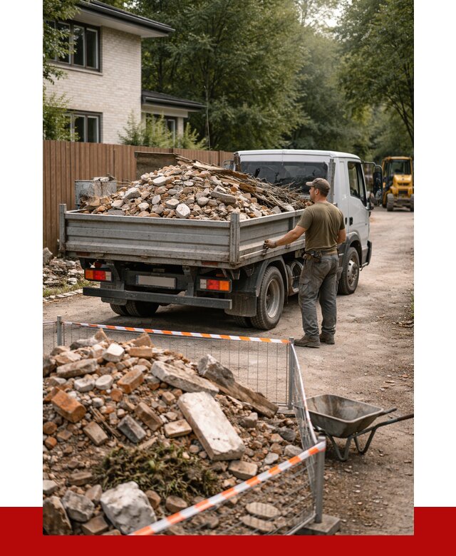 Вывоз строительного мусора с погрузкой в Новоуральске от 7656 р | ПРОНЕРУДНву