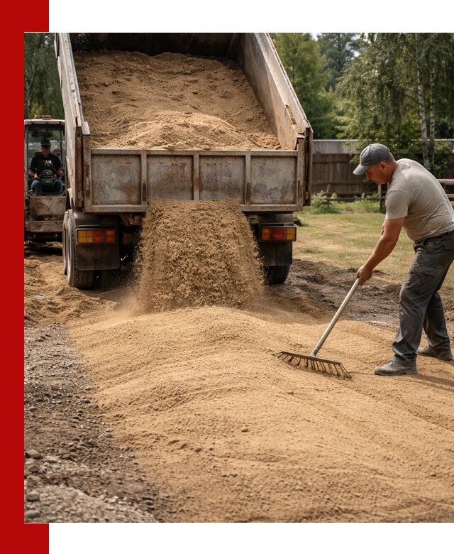Отсыпка участка песком в Новоуральске быстро и качественно